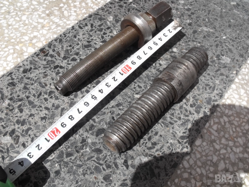 Стоманени Винтове с гайки, снимка 1