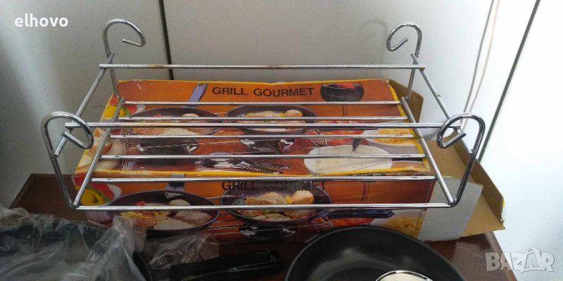 Комплект двоен котлон спиртник+2тиганчета, снимка 1