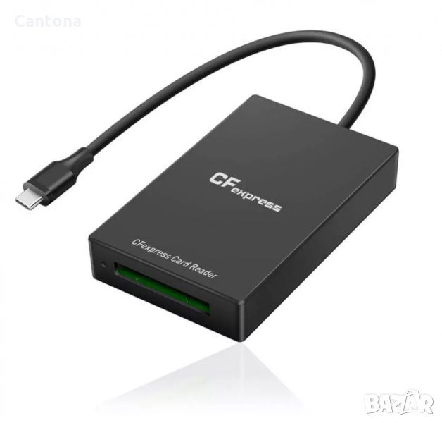 Четец на карти CFexpress Type B USB 3.1 Gen 2 10Gbps CFExpress Reader, ,Thunderbolt 3, снимка 1