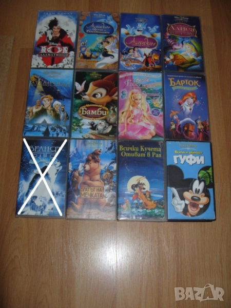 Анимации на Видеокасети VHS, снимка 1