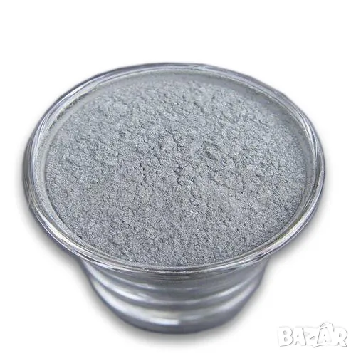 Бял Бронз - Алуминий на прах - Алуминиева пудра - химични вещества, снимка 1