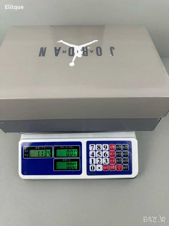 Кухненска везна с калкулатор, 40 кг., LCD екран, водоустойчива платформа, снимка 1