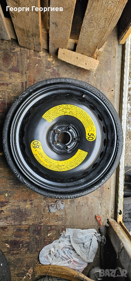 Резервна гума патерица за Ауди 20' 5х112 , снимка 1