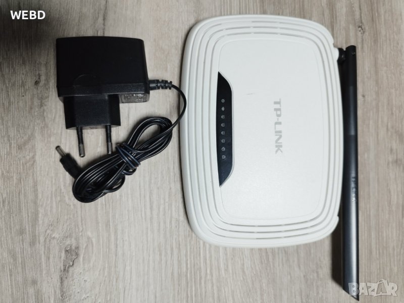 Рутер TP-LINK TL-WR740N ver 6.0 150Mbps, снимка 1