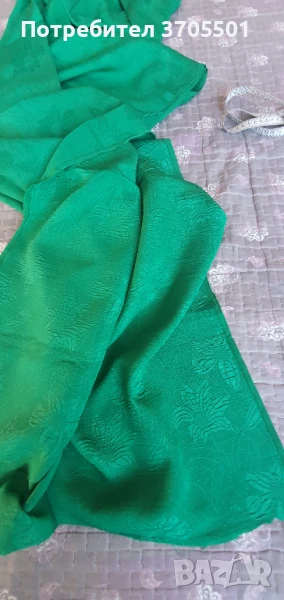 Копринен плат 4м на 114см , снимка 1