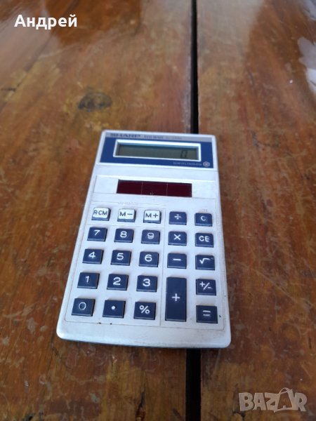 Стар калкулатор Sharp Elsi Mate EL 240H, снимка 1