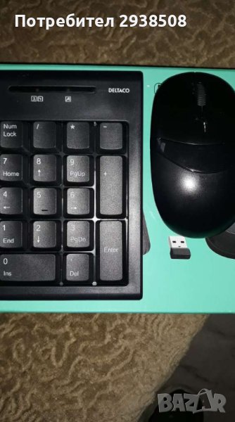 Безжична клавиатура и мишка., снимка 1
