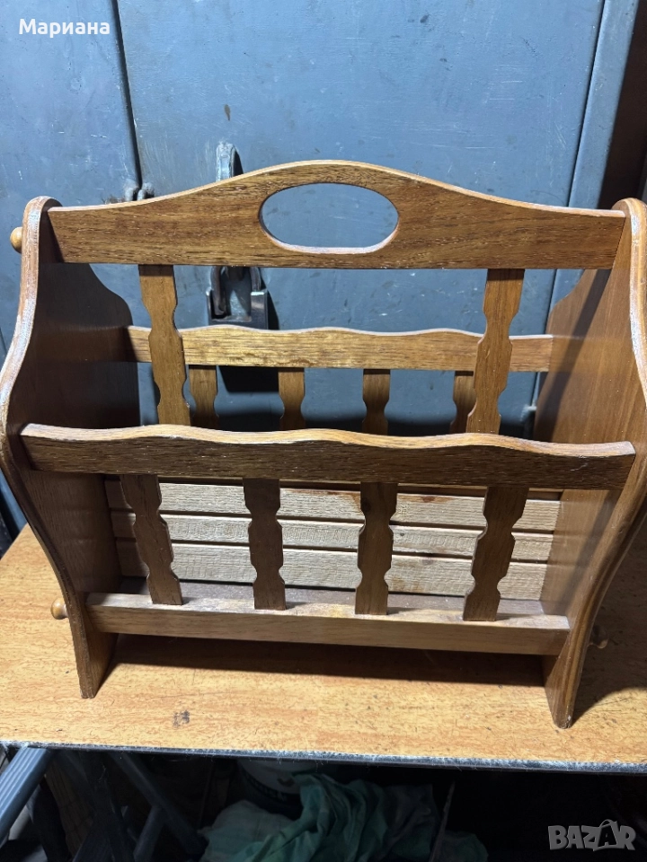 Стойка за книги,списания, снимка 1