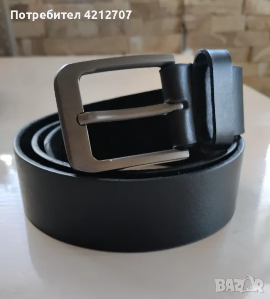 🔱 Мъжки колан от естествена кожа 🔱, снимка 1