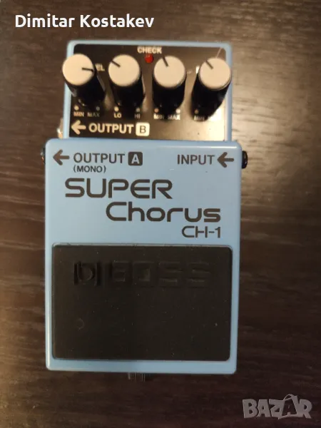 Продавам BOSS SUPER CHORUS CH-1, снимка 1