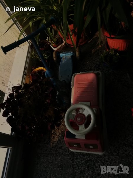 детско камионче за бутане , тротинетка, снимка 1