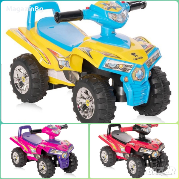Кола за бутане Lorelli ATV

, снимка 1
