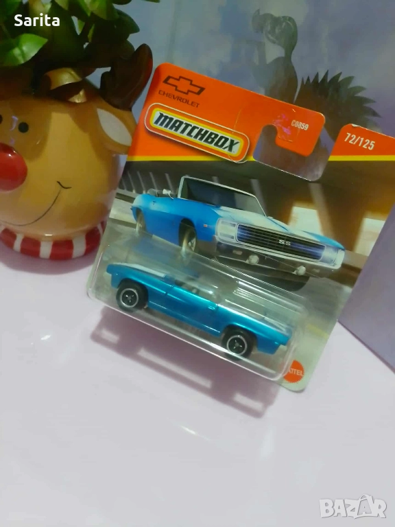 Количка Камаро / Camaro SS 396 matchbox, снимка 1