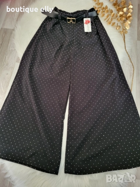 дамски панталон с камъчета, снимка 1