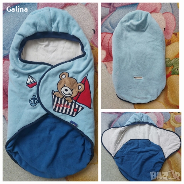 зимен чувал за бебешки кош за новородено, снимка 1