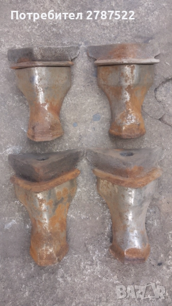 Чугунени крака за печка, снимка 1