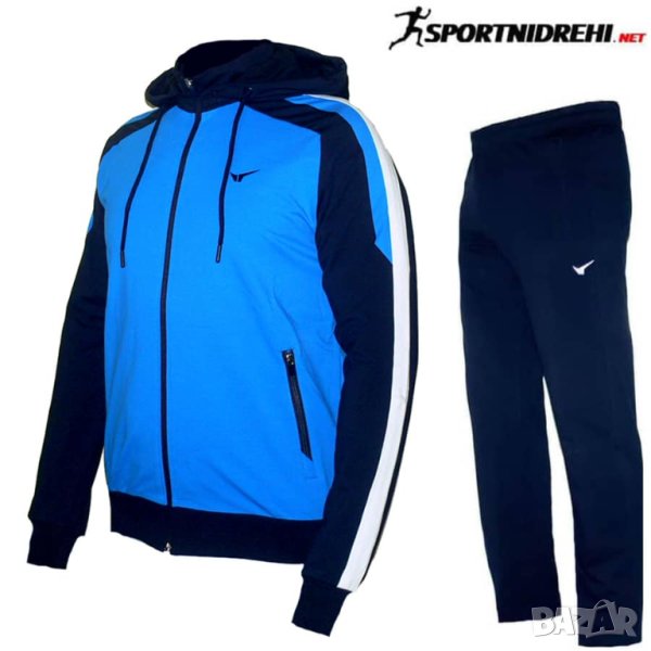 Мъжки спортен екип REDICS 230085, тъмносин със синьо, памук и ликра, снимка 1