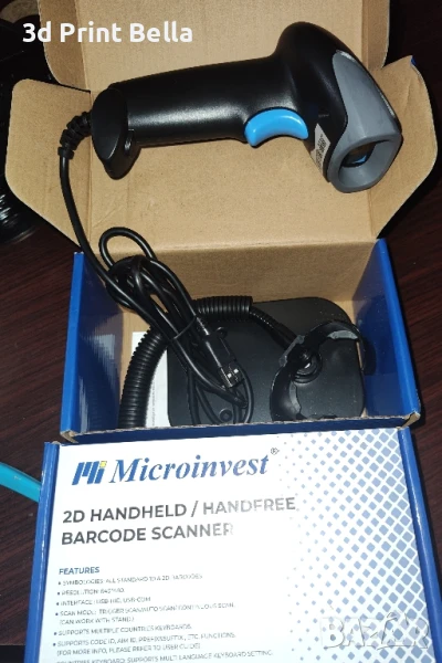 Баркод четец Microinvest X530 USB, снимка 1