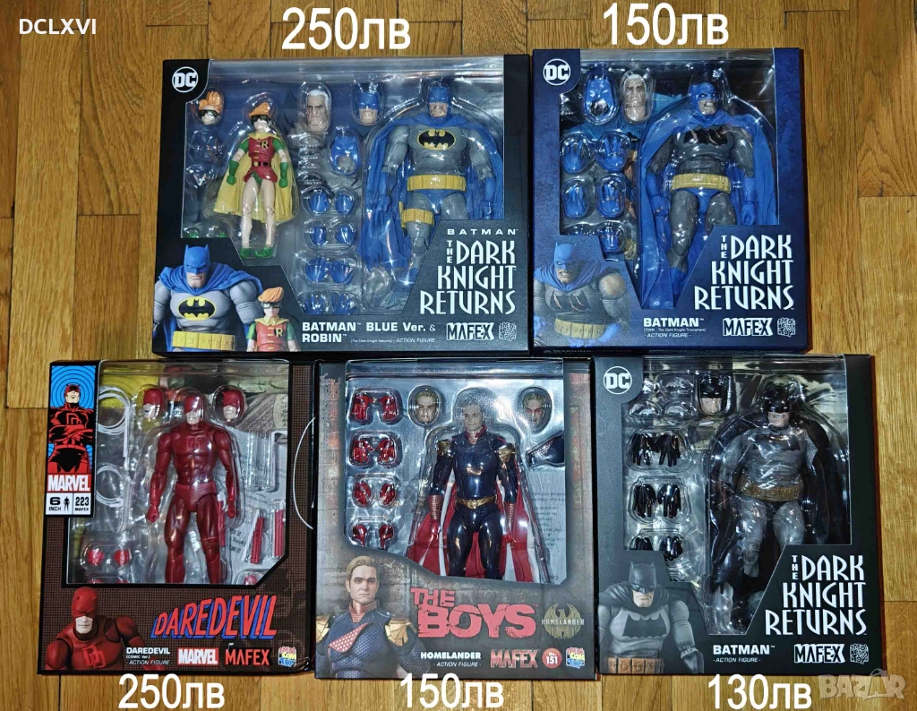 MAFEX Колекция: Batman, Daredevil, Homelander, Nightwing, снимка 1