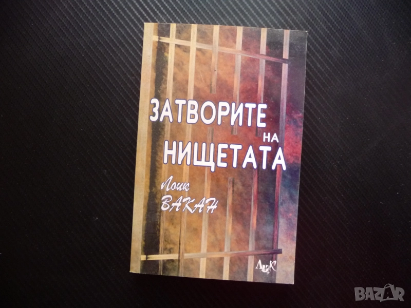 Затворите на нищетата Лоик Вакан затвор престъпление наказание условия поглед тъмница зад решетките, снимка 1