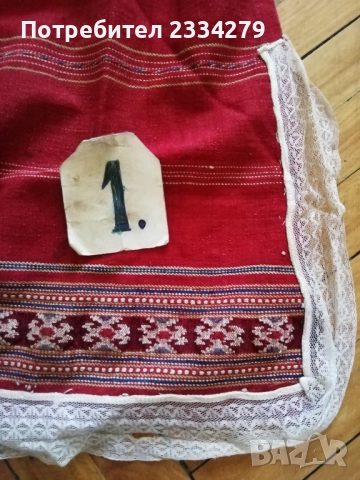 Стари автентични престилки, ръчно изработени в различни години и краища. , снимка 3 - Антикварни и старинни предмети - 52798388