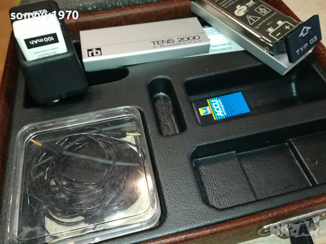 TENS 2000-УРЕД ЗА АКУПУНКТУРА В КУФАР КОМПЛЕКТ ОТ ГЕРМАНИЯ 1403241132, снимка 14 - Медицинска апаратура - 44759018