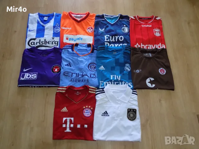 футболни тениски feyenoord real madrid bayern munich aarhus fc st. pauli germany kaiserslautern екип