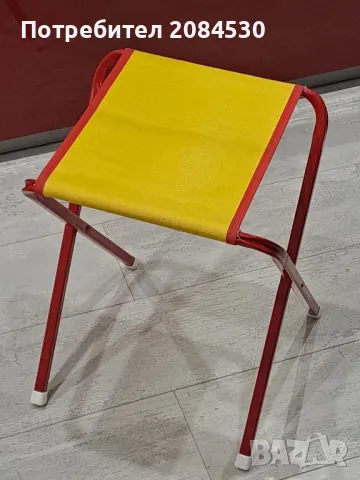 Сгъваем стол (до 85кг), снимка 5 - Столове - 49343024