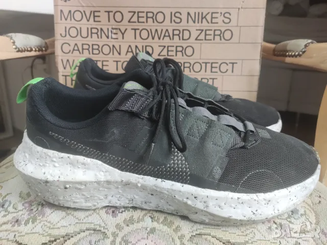 маратонки Nike Crater Impact Black Iron Grey-Off Noir, снимка 4 - Маратонки - 49750554