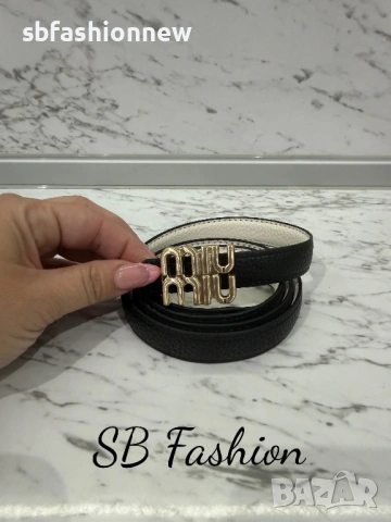 Miu Miu колан естествена кожа, снимка 2 - Колани - 53422943