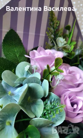 Екстравагантна аранжировка в кутия, снимка 3 - Декорация за дома - 49071591