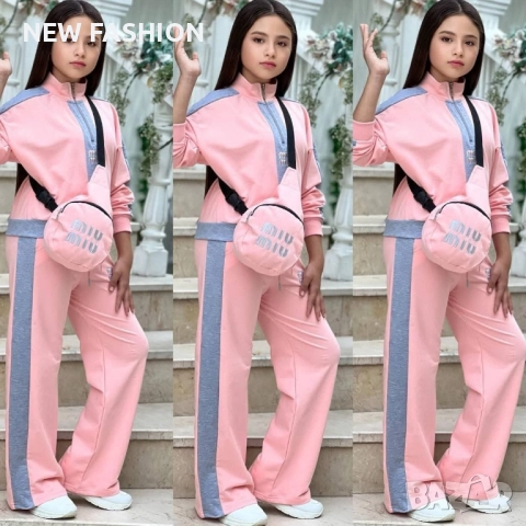 Детски Комплект с Чанта - лого Бродирано ✨MIU MIU , снимка 2 - Детски комплекти - 51866872