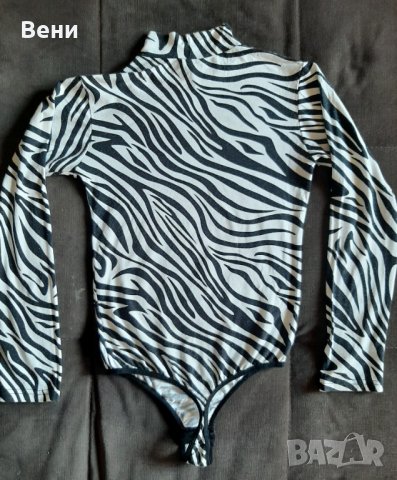 Дамско боди блуза с дълъг ръкав, снимка 2 - Блузи с дълъг ръкав и пуловери - 40783814