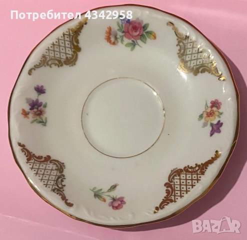 MKS Porcelain.Малка чинийка .