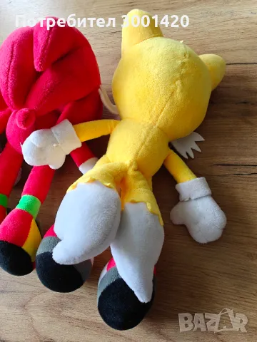 Плюшени играчки Соник - Sonic 3 бр, снимка 7 - Плюшени играчки - 50364198