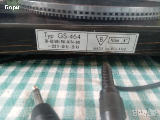 FONICA GS 464 Грамофон, снимка 14 - Грамофони - 41450559