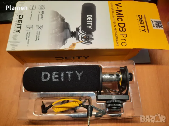 Deity V-Mic D3 Pro / Микрофон за камери и други устройства, снимка 1