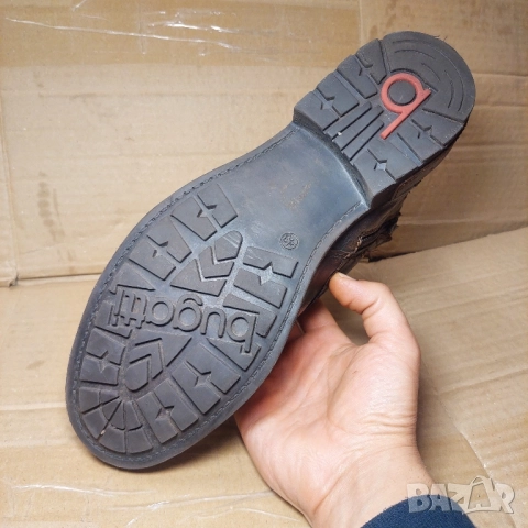 кожени боти./обувки Bugatti . номер 43, снимка 5 - Мъжки боти - 52657104