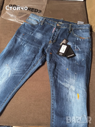 DSQUARED 2 - 995 мъжки дънки и блузка, снимка 8 - Дънки - 52976692