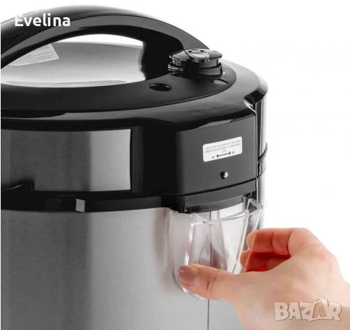 Електрически мултикукър под ниско налягане Muhler, 1000-1200W, снимка 3 - Мултикукъри - 53735208