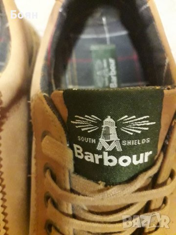 Мъжки спортни обувки Barbour, снимка 2 - Спортно елегантни обувки - 41229628