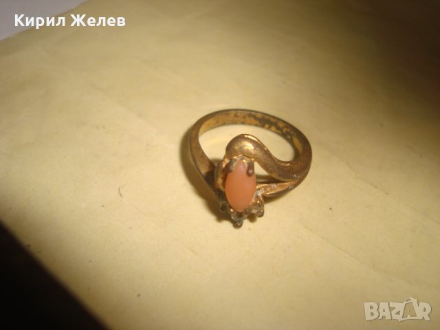 СТАР ВЪЗРОЖДЕНСКИ БРОНЗОВ ПРЪСТЕН ЕТНО - НАКИТ СТАРИННО БИЖУ 24851, снимка 8 - Антикварни и старинни предмети - 34422072