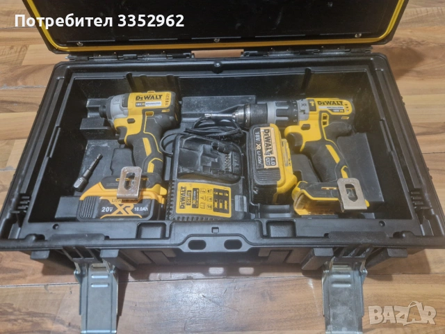 Комплект Dewalt +комплект инструменти Makita