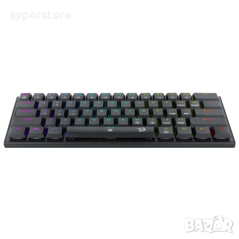 Клавиатура Геймърска USB Redragon Anivia Pro K614R Механична Red Switch RGB подсветка  , снимка 4 - Клавиатури и мишки - 41849899