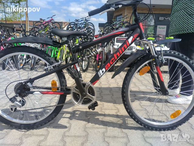 SPRINT Велосипед 24" Bachini Speed FSP черен.червен, снимка 11 - Велосипеди - 53848801