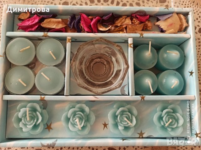 Комплект декоративни свещи 