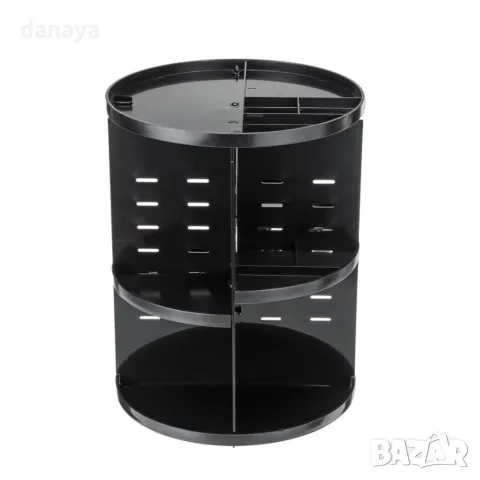 5354 Въртящ се органайзер за гримове регулируема етажерка, снимка 6 - Органайзери - 47714007