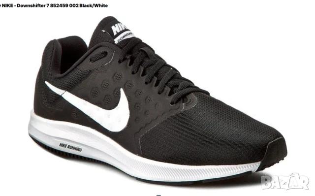 Nike Downshifter 7 Black маратонки номер 47 ,5, снимка 2 - Маратонки - 50841559