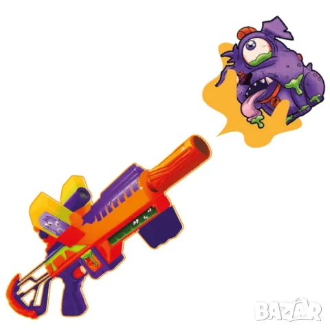 детска пушка със слайм, снимка 5 - Образователни игри - 49263157