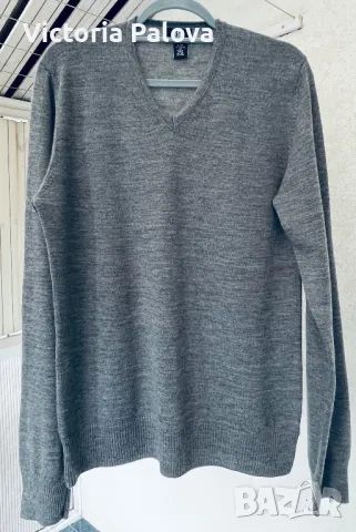 Пуловер  CALVIN KLEIN  100% меринос, снимка 4 - Пуловери - 48960964